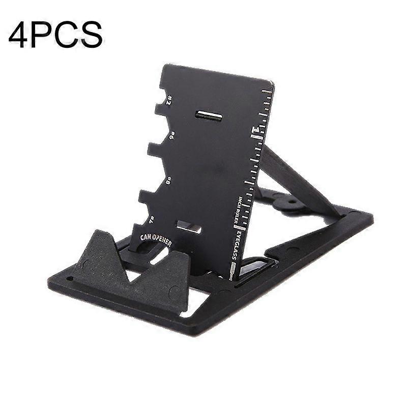 4 PCS Phone Bracket Mini EDC Tool Card