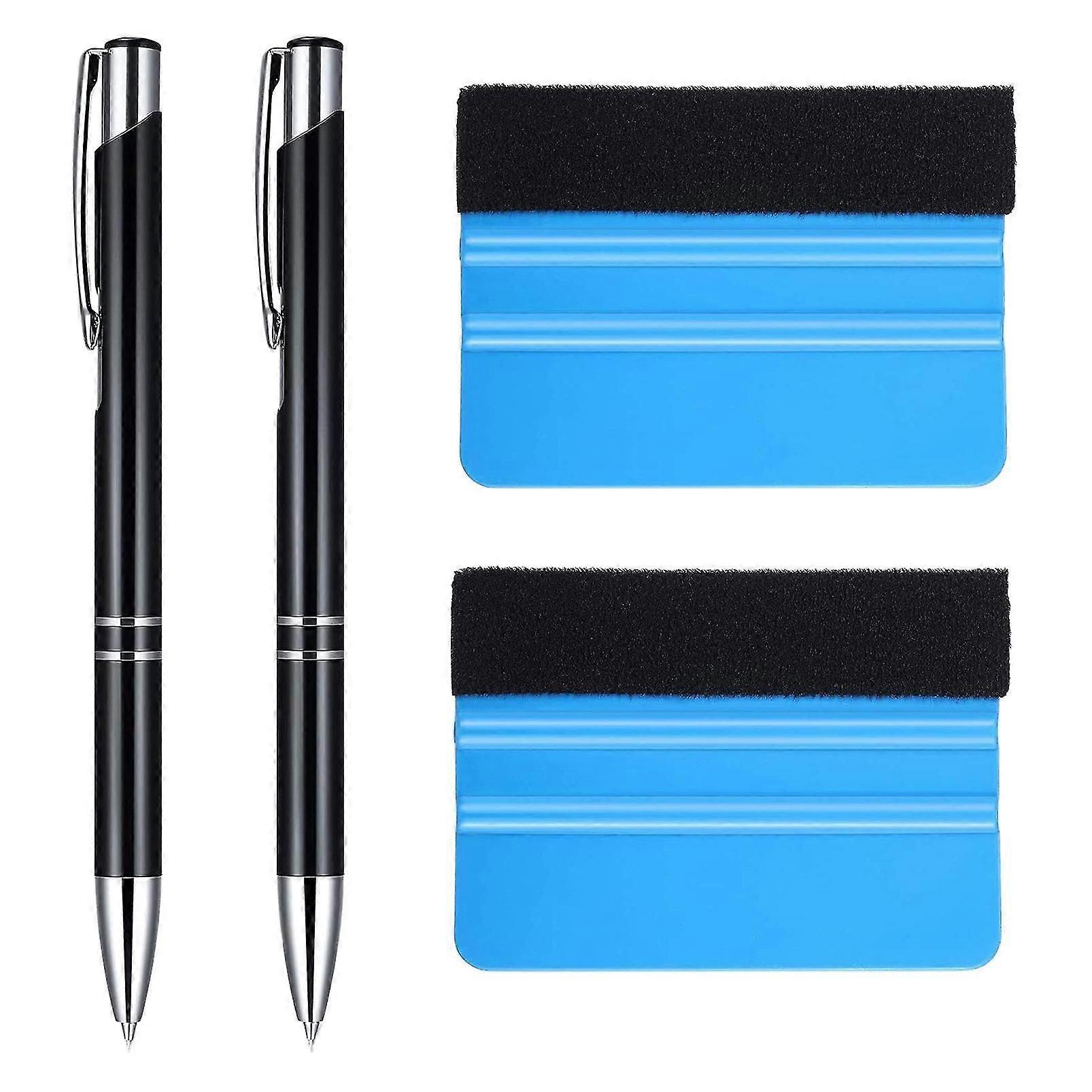 4 Pcs Air Release Pen Set Craft Vinyl Weeding Tools Retractable Air Release Weeding Tools for Squee
