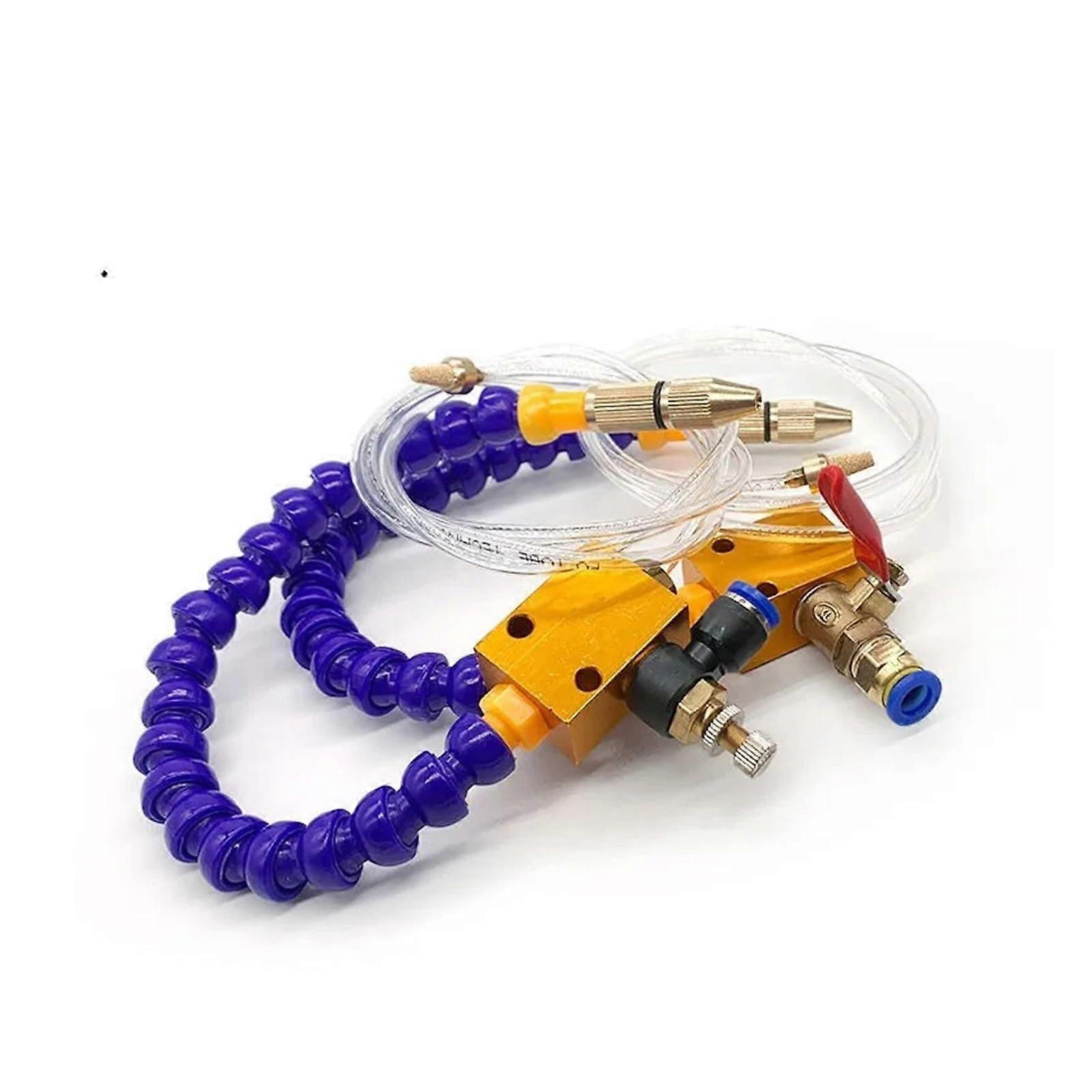 CNC Mist Coolant Hoses for Lathe and Milling Tool Lubrication, 6mm Spray Unit for Engraving Machine