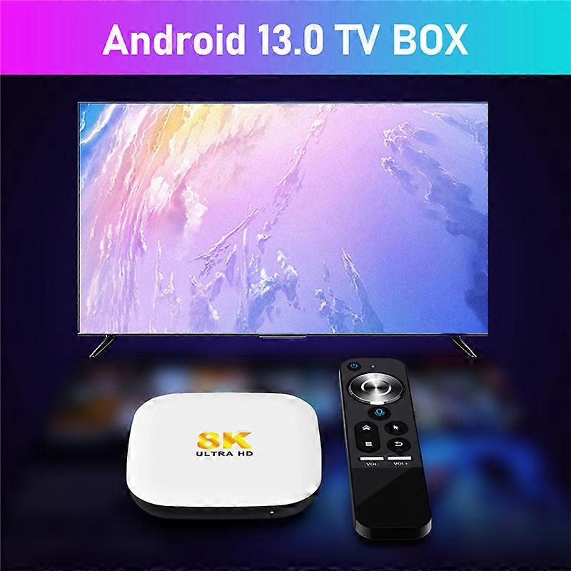 For M2 TV Box 2GB+16GB Android 13 Smart TV Box WIFI6 BT5.0 8K