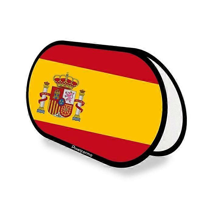 Flag - Spain - Oval - 70 x 120 cm - Polyester - Double-sided print
