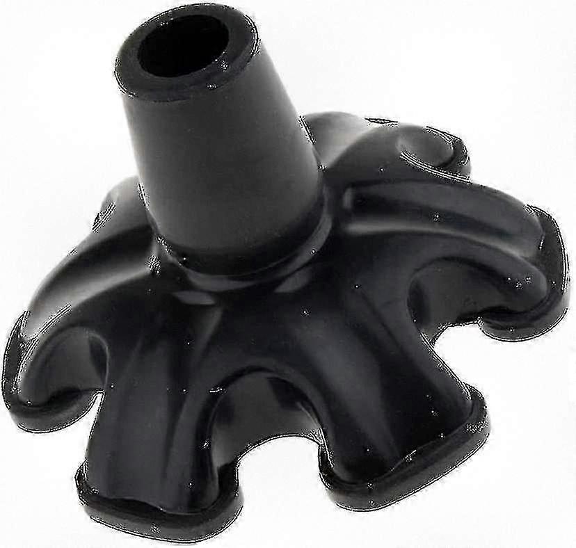 Rubber Stabilizer Tip Designed for Canes and Walking Sticks Featuring 6 Non-slip Feet for Enhanced Grip
