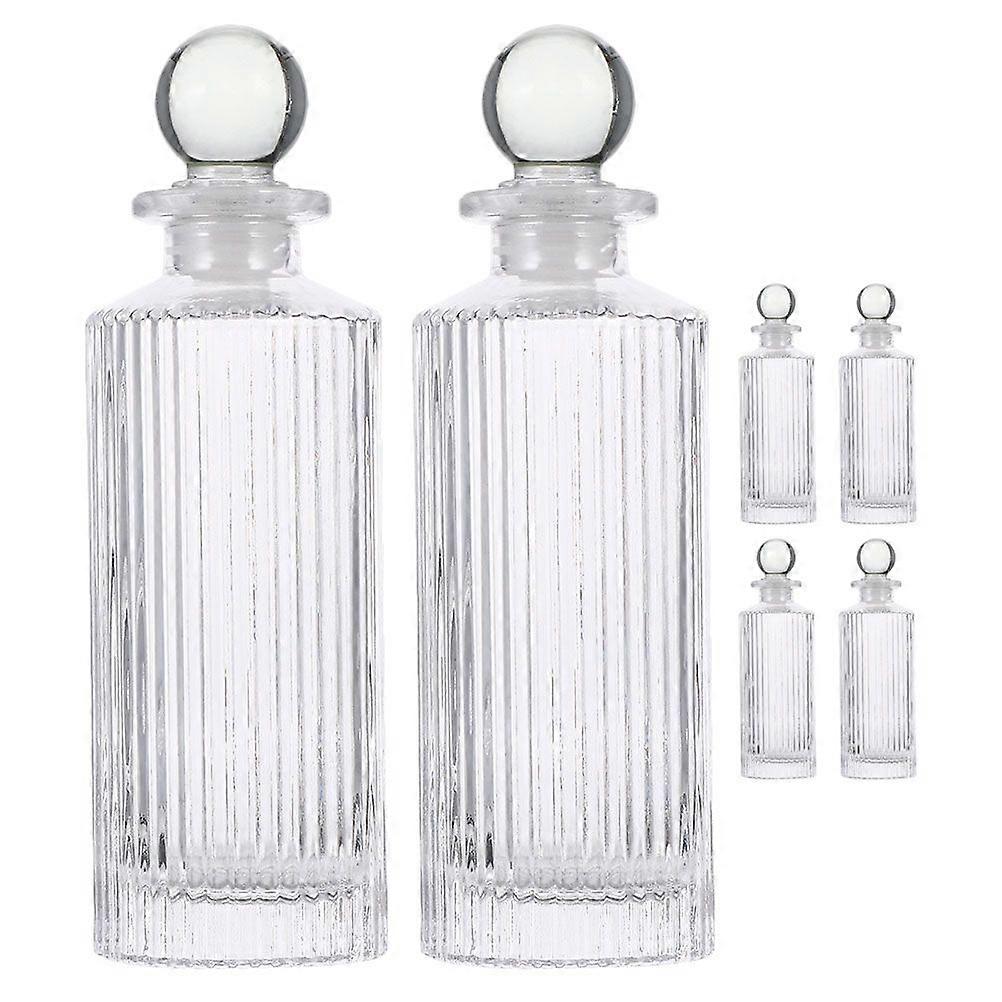 1 Set of Empty Diffuser Bottles Fragrance Container Glass Diffuser Essential Oils Bottles
