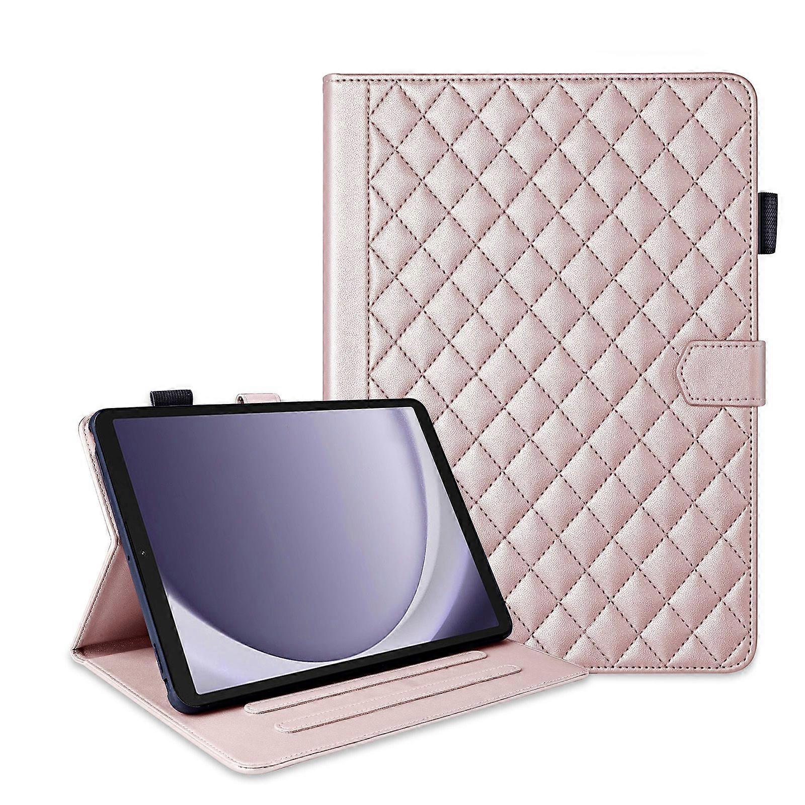 Tablet Case for Samsung Galaxy Tab A9 Flexible TPU Back Cover with Multi-Angle Stand