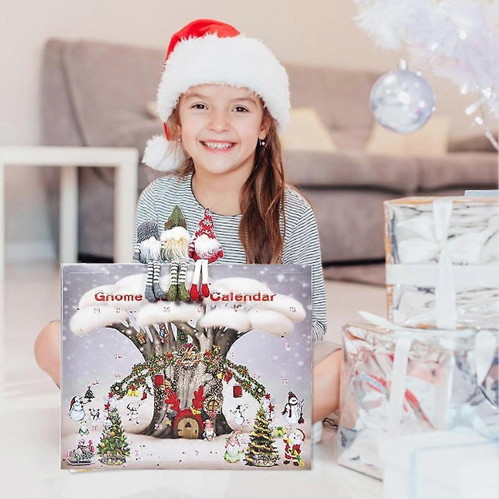 Adventskalender Mit Wichtel Figuren - Gnome Countdown Weihnachten 2025 | Sammlung & Deko