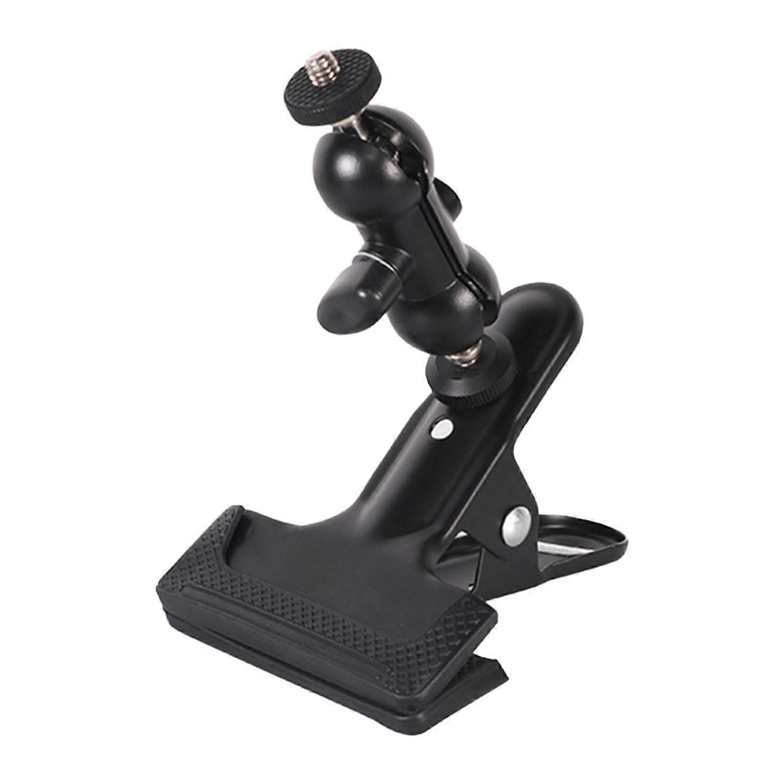 Tripod Clip Clamp Mount Flash Reflector Holder Nonslip Camera Accessory