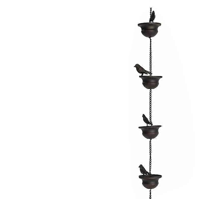 Rain chain, rain chain, metal drainage rain chain, downpipe tool rain chain drain chain Ref: 2082