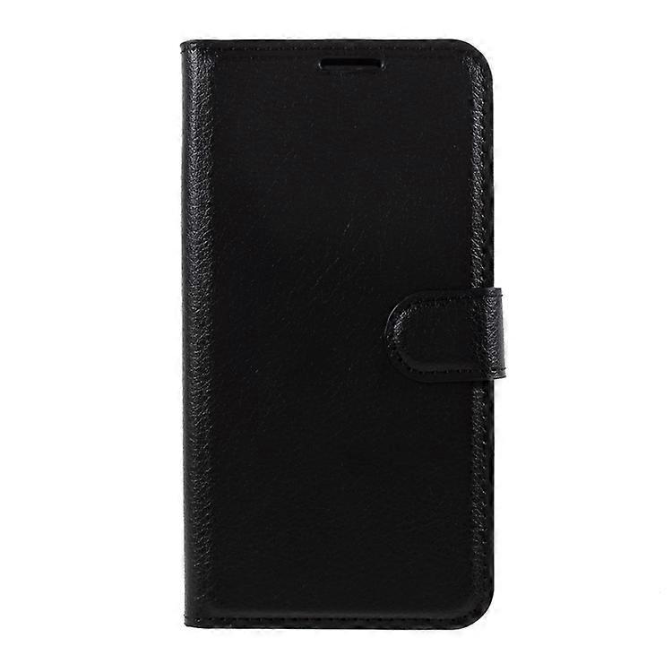 Litchi Surface Shell Leather Case with Stand Compatible For iPhone 12 Pro/12 Mobile Phone Accessories