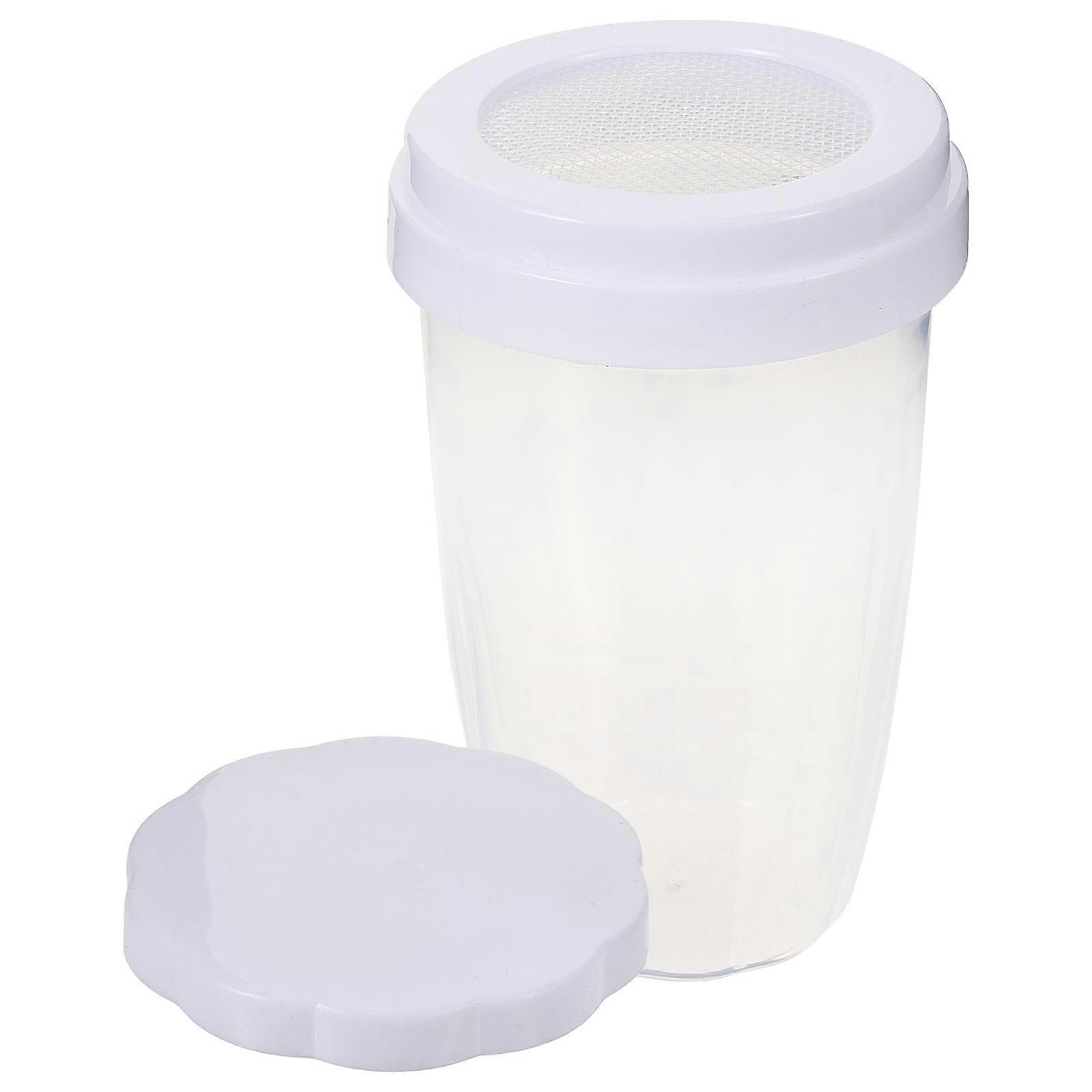 Convenient Flour Shaker, with Fine Mesh for Effortless Powder Distribution