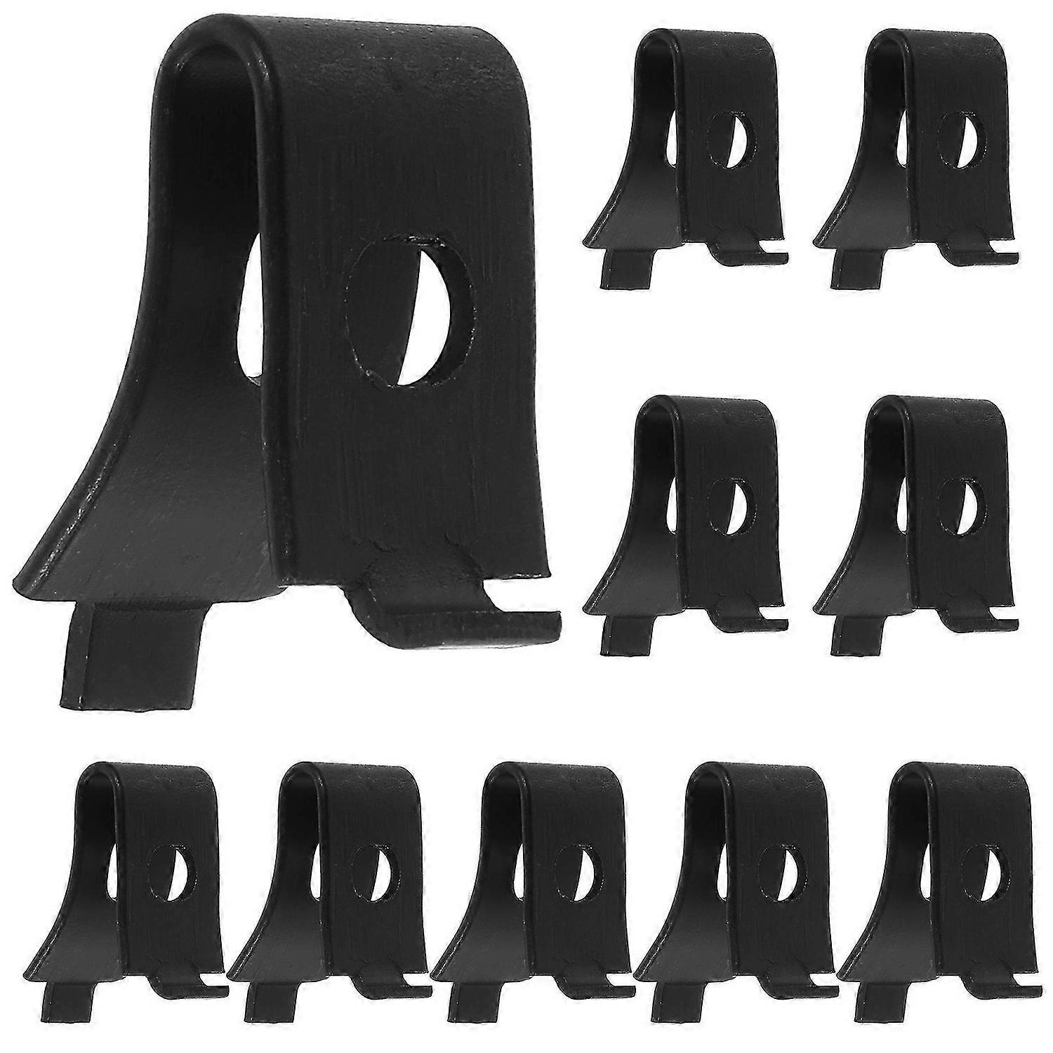 10pcs Shelf Bracket Clips Glass Shelf Supports Clips Stainless Steel Pilaster Shelf Pegs