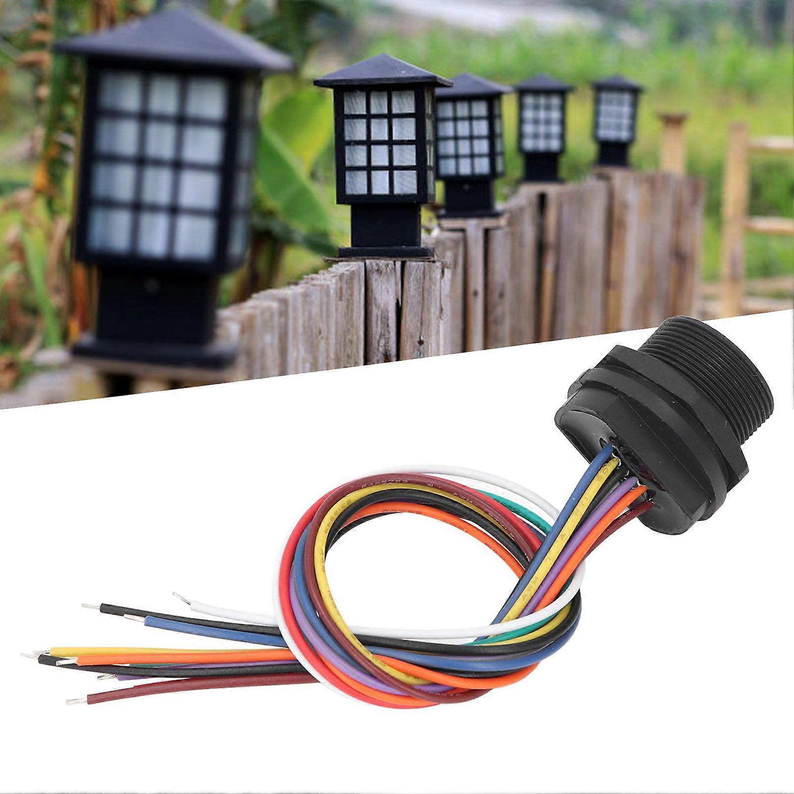 USB3.0 Connector Panel Thread Type 5.0Gbps IP67 Water Resistant USB3.0 Socket with 0.2m Cable 0.5A 