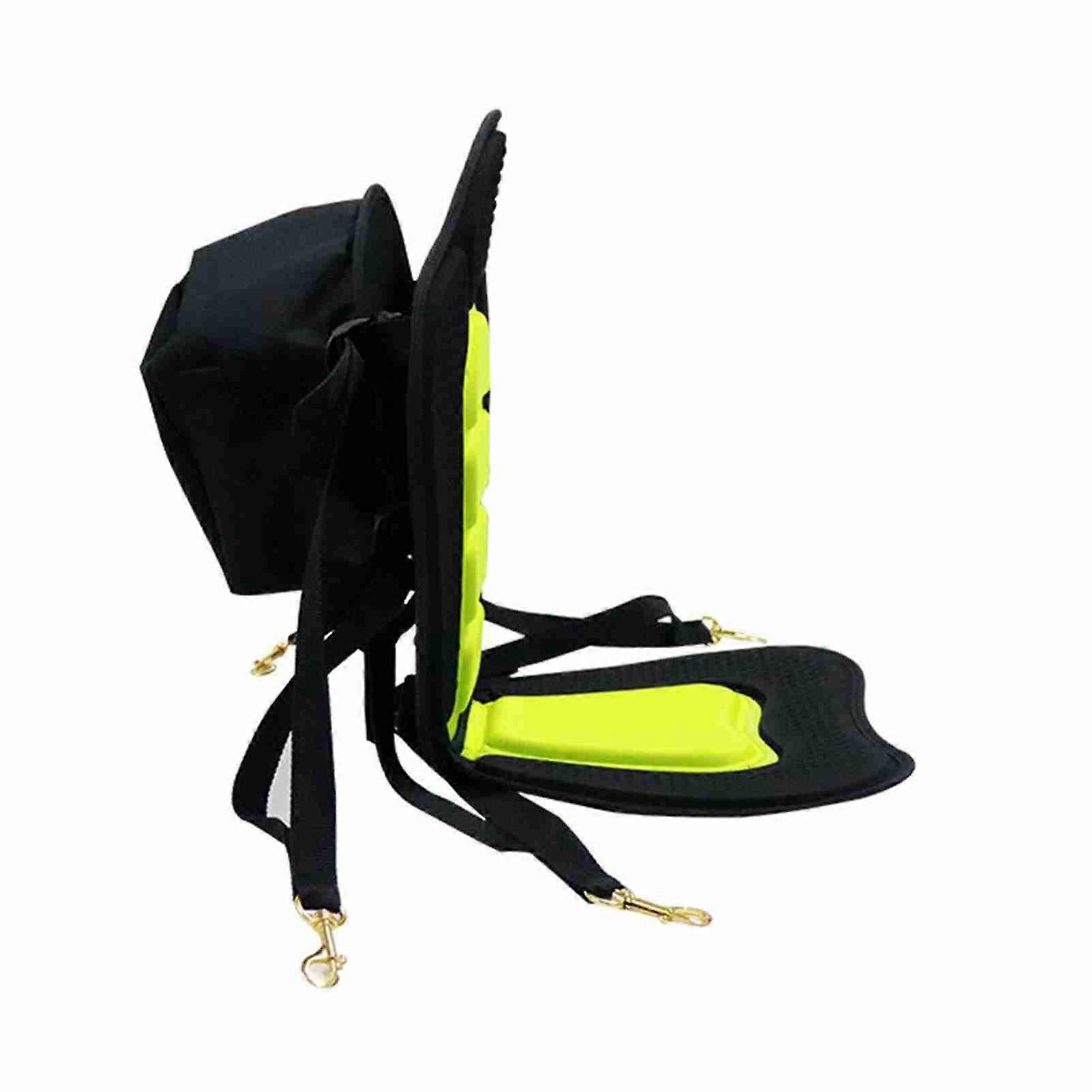 Kayak Seat Paddle Board Seat with Back Support Waterproof Padded Kayak Seat and Backrest with Adjustable Straps for Kayaking and Fishing