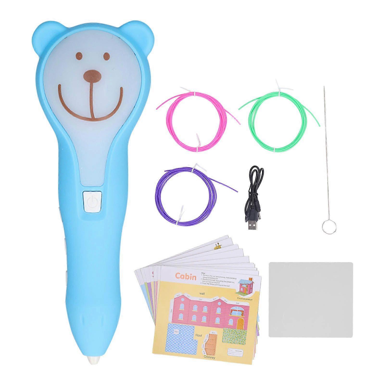 High quality  Wireless 3D printing pen low temperature MD2 children's educational multifun