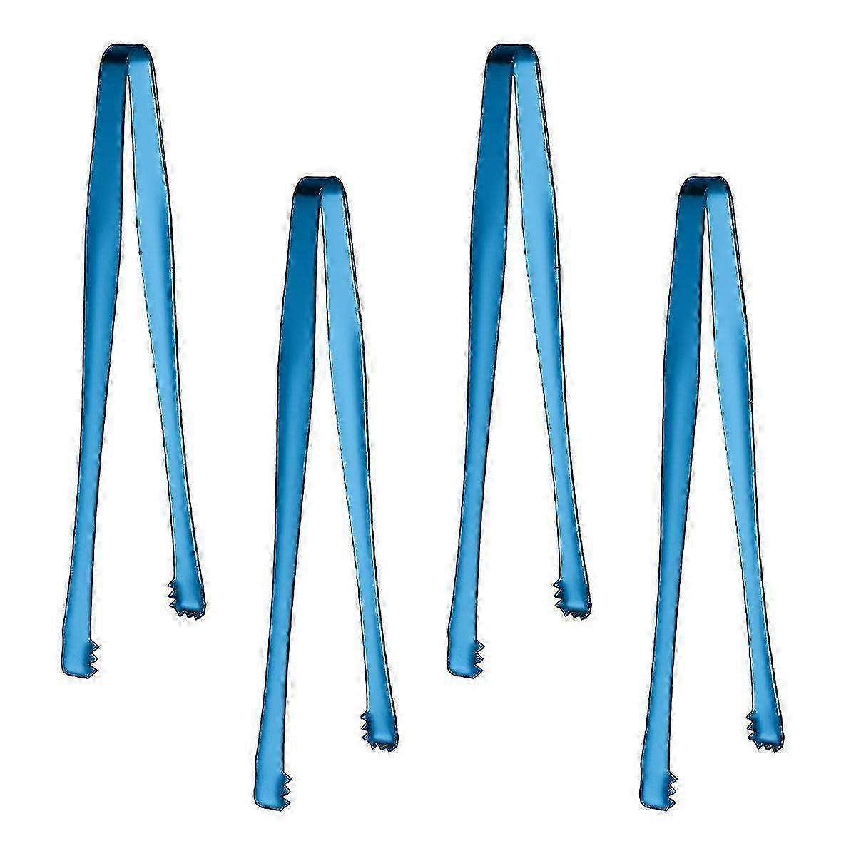 Set of 4 Mini Serving Tongs for Appetizers, Stainless Steel Sugar Cube and Ice Tongs, Suitable for Various Brands 2023