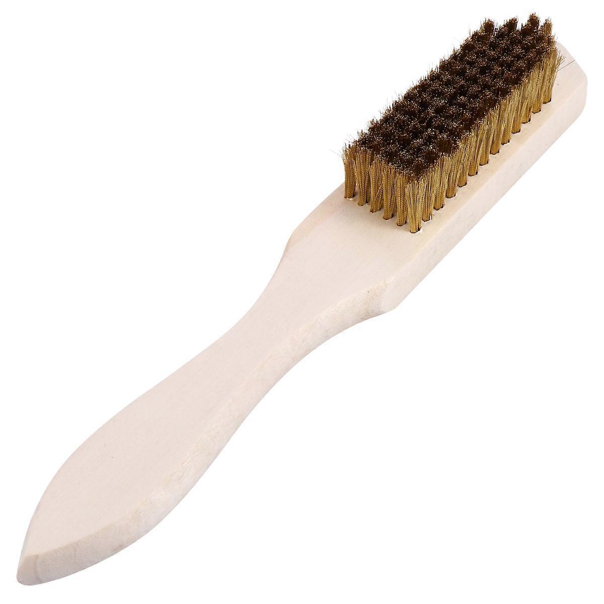 Compact Heavy Duty Brush for Polishing and Decontaminating Surfaces, Sturdy Build