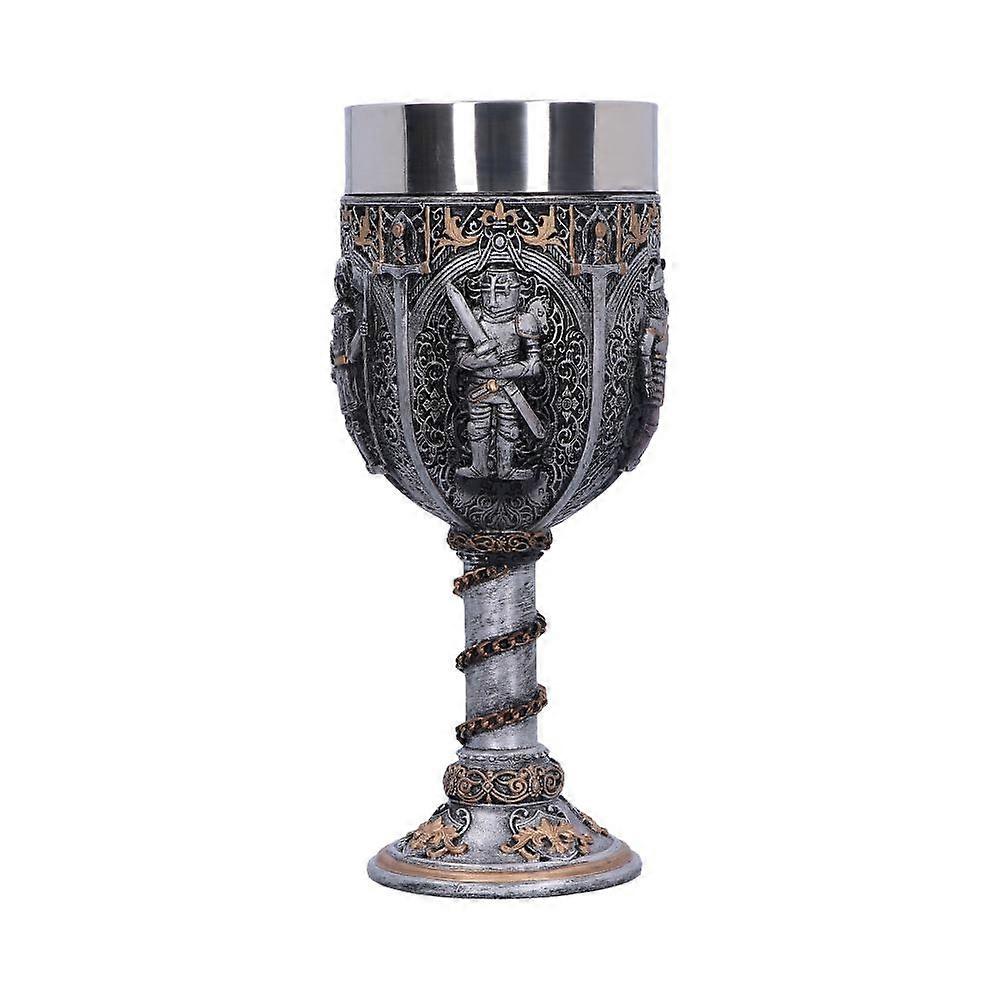 Medieval Knight Chain Wine Goblet