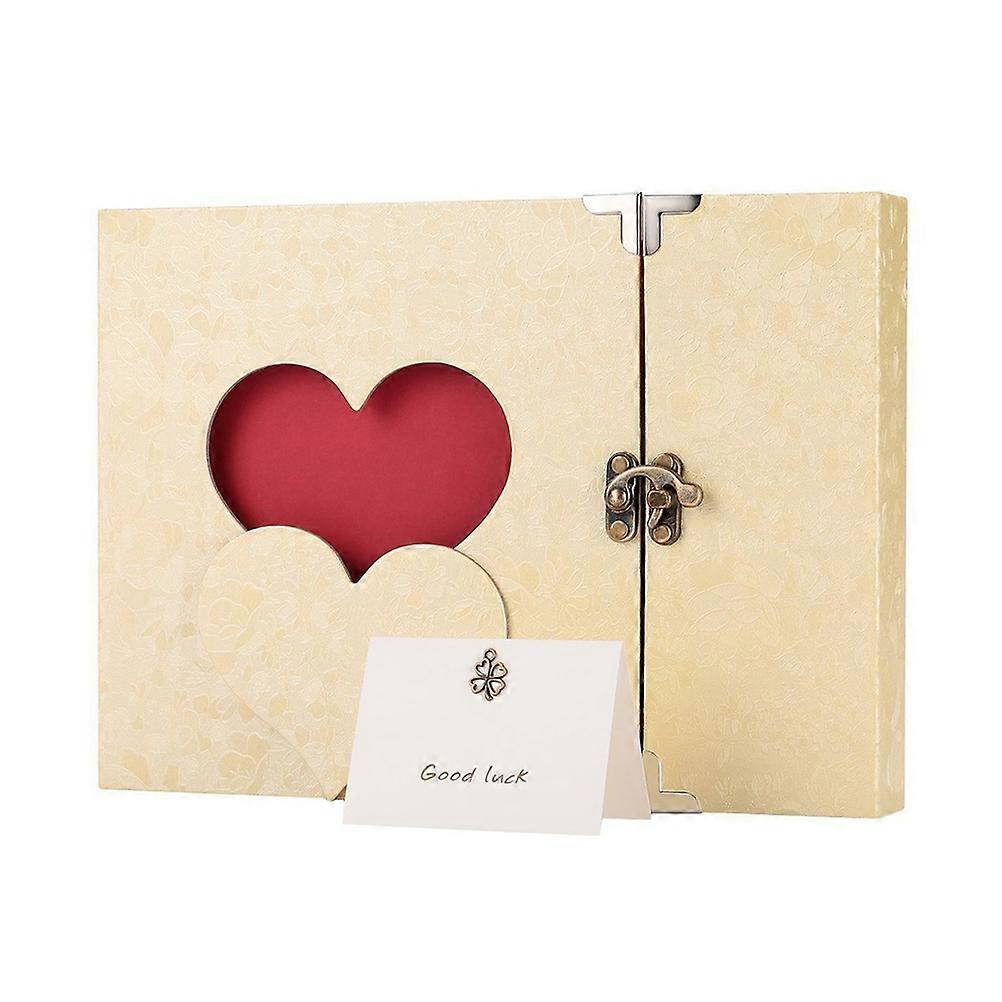 Wedding Scrapbook Album present Box Travel Record Rectangle Hard Cover 1Set