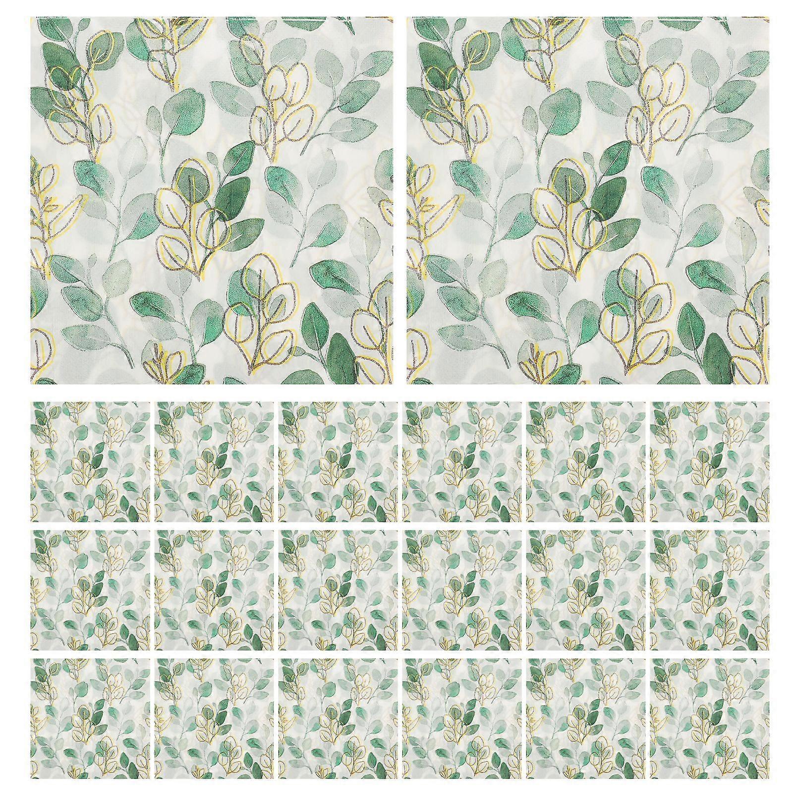 60 Listy Večera Servítka Párty Papierový vzor servítky Tematická párty servítka Novinka Obrúsok