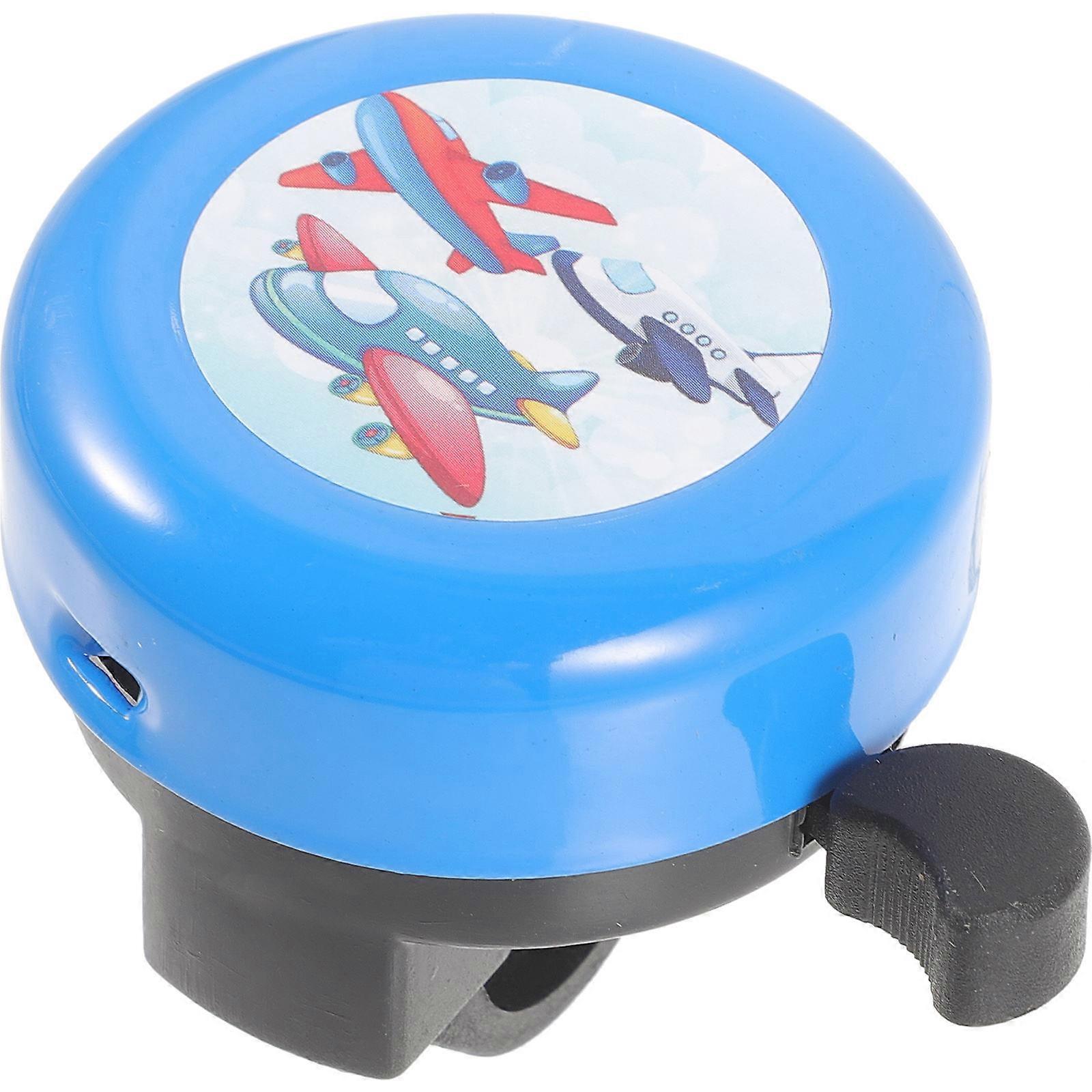 Loud Crisp Sound Durable Bike Bell for Young Cyclists – Fits Standard Handlebars with Unique Cartoon Design – Universal Scooter Accessory