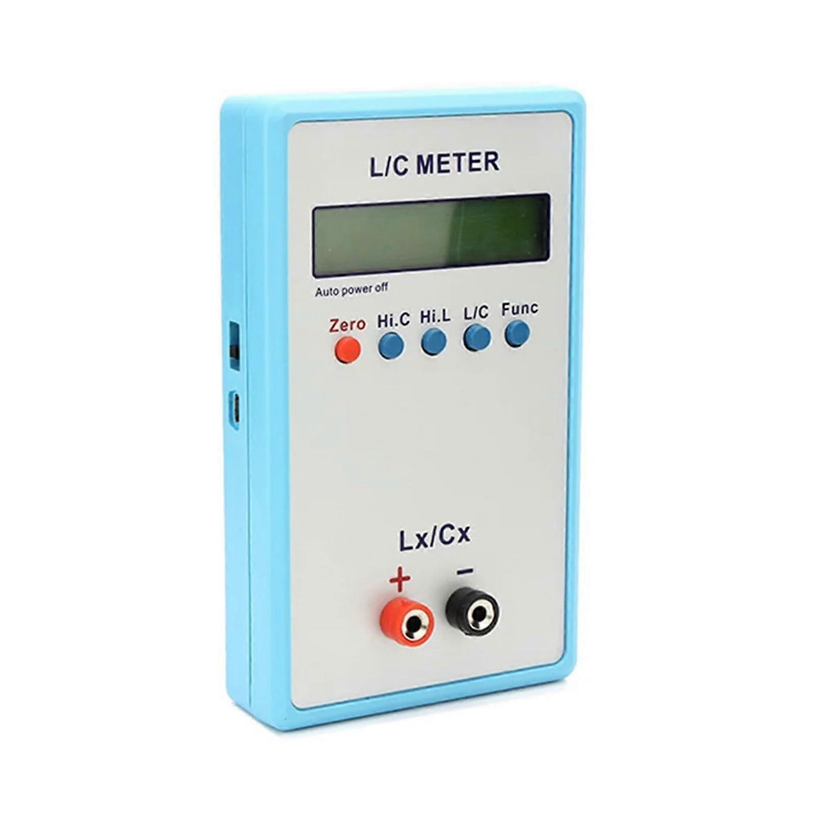 LCR Bridge, LC200A Handheld L/C Meter Inductance Capacity Meter Digital Bridge LCR Backlight LCD Display Inductor Capacity Tester