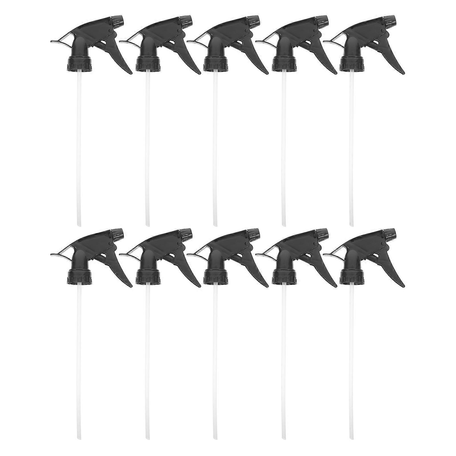 Universal Spray Nozzle Watering Plants Gardener Black 28.00X9.00X2.00CM 10Pcs