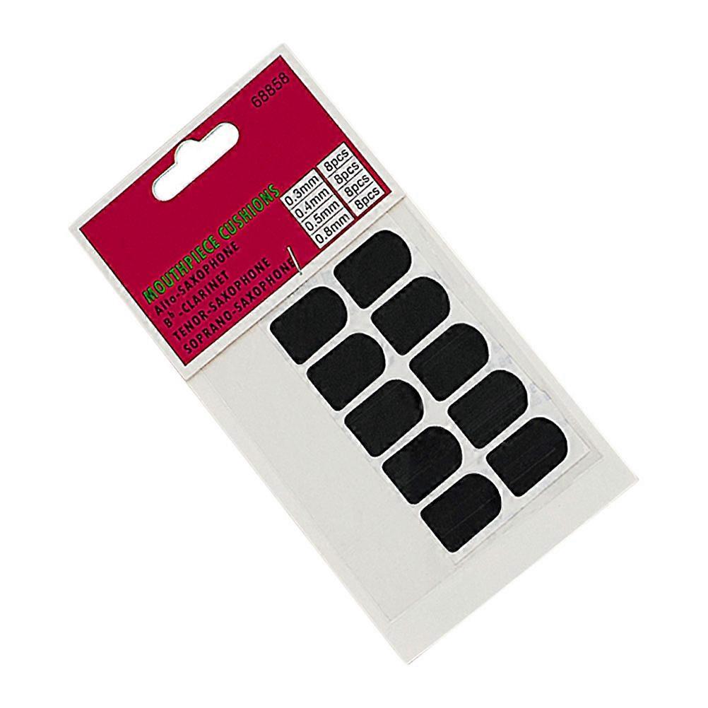 Alto Saxophone Mouthpiece Cushion Silicone Vibration Reduction Teeth Protection 10Pcs