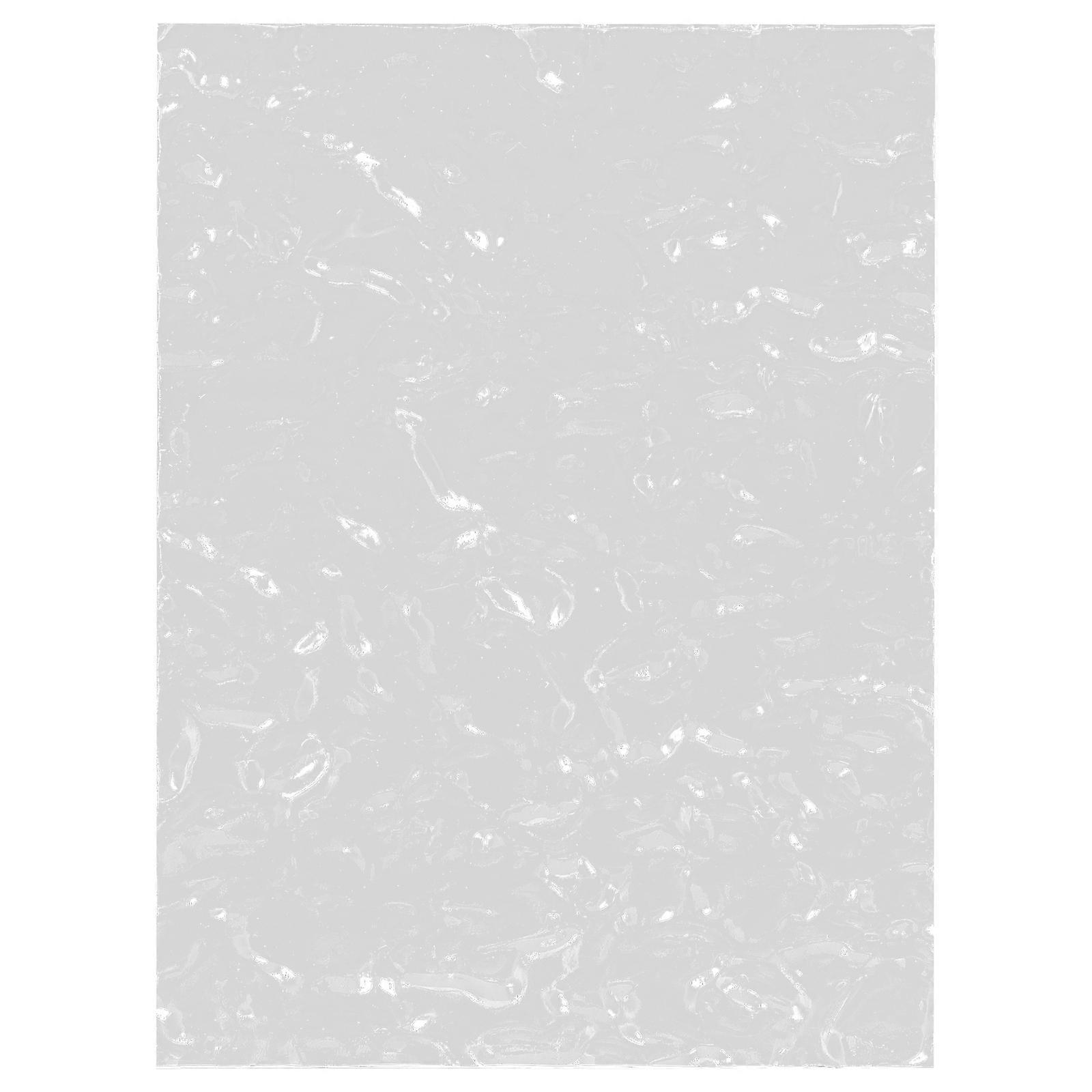 Table Decoration Clear Acrylic Panel with Water Ripple Texture Transparent Jewelry Display Tray for Home Use 1Pcs