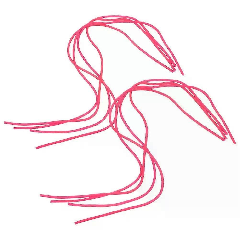 8pcs Yangqin Rubber Tube Replacement Set High Elasticity for Various Yangqin Instruments Chinese Dulcimer Accessories