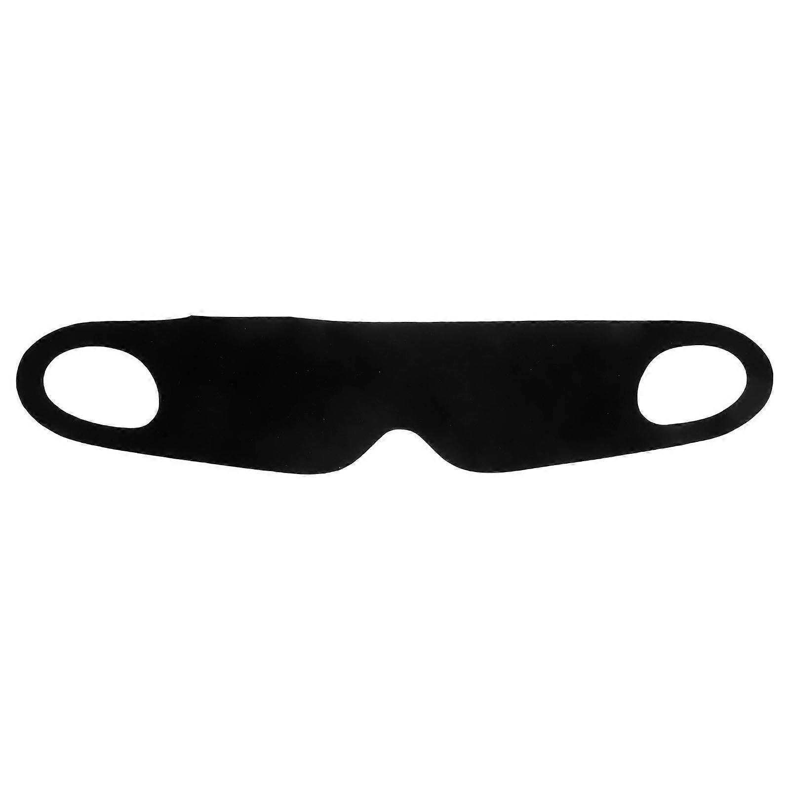 Eye Masks For Sleep Portable Comfortable Eye Cover Black Latex Sleep Accessories 1Pack