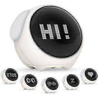 Voice-Controlled Portable Vibrating Alarm Clock with Adjustable Night Light