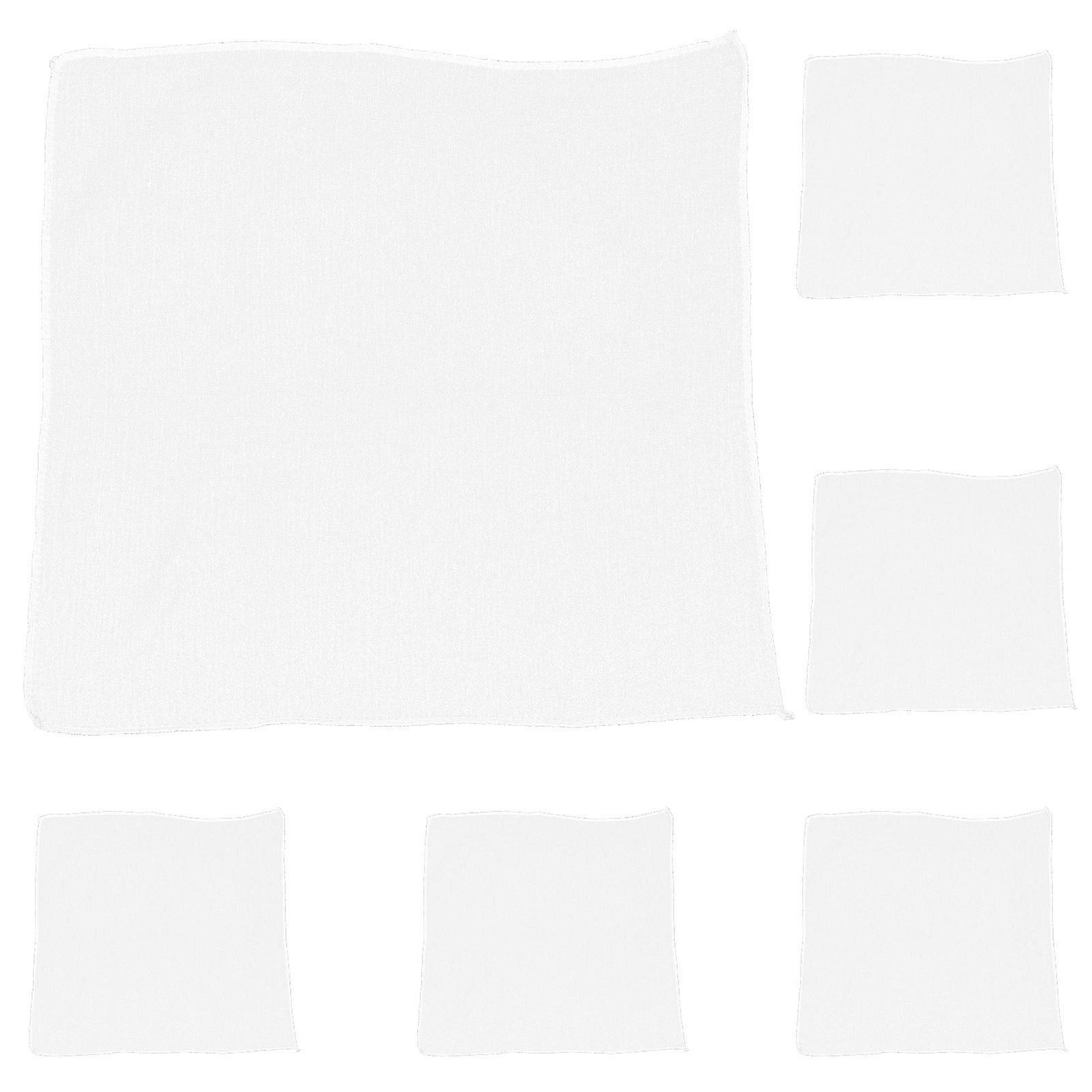 Cotton Cheesecloth For Cooking Straining 50x50cm Light Kitchen Tool 6Pack