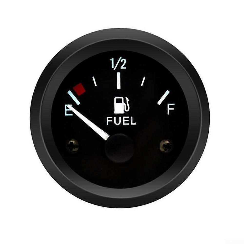 Fuel Level Gauge 52 mm Measuring Instrument for Yachts and Boats, Analog, Waterproof, High-Precision Display