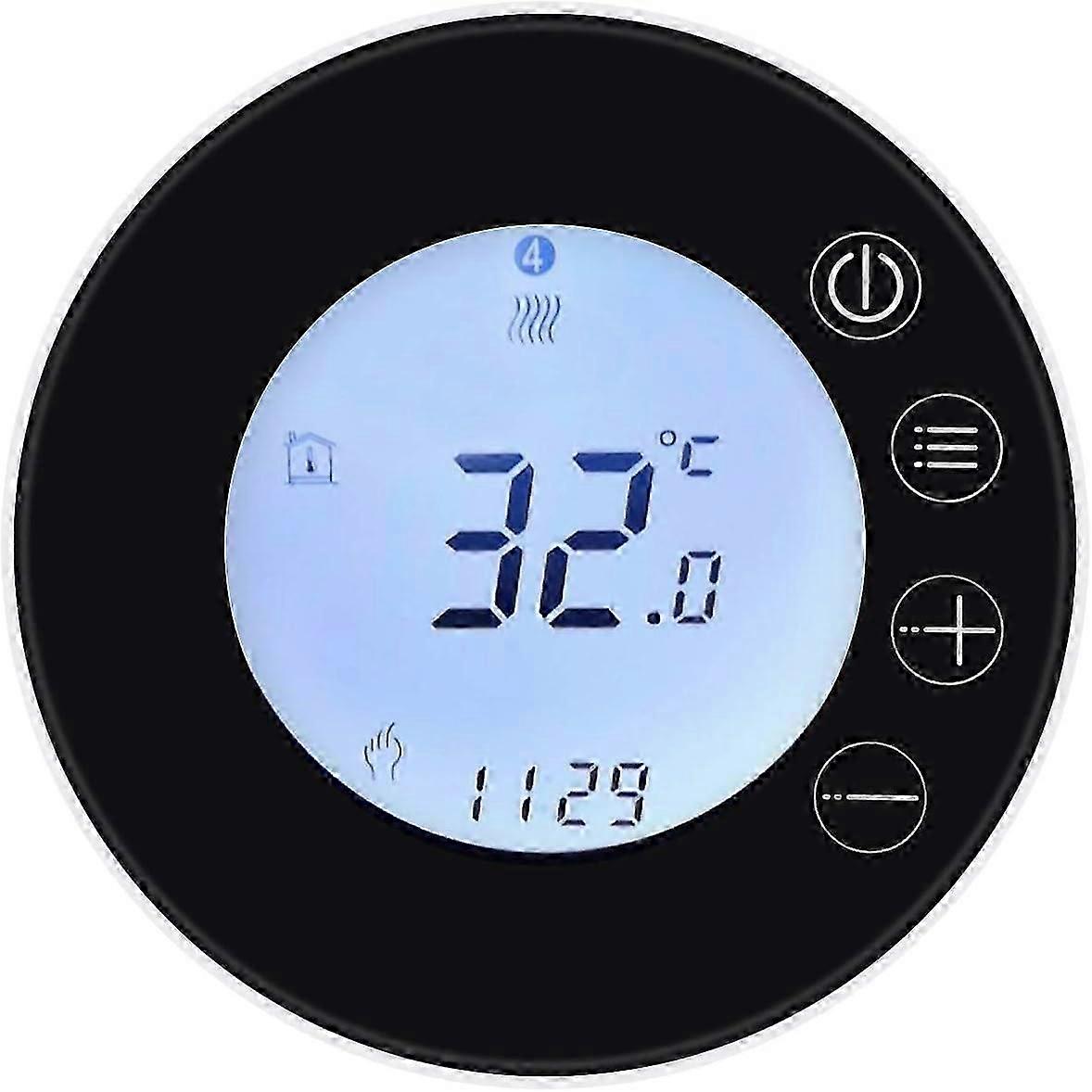 Tuya WiFi LCD-Display Smart Thermostat Programmierbarer Temperaturregler APP-Fernbedienung Kompatibel mit Alexa Google Home Sprachsteuerung