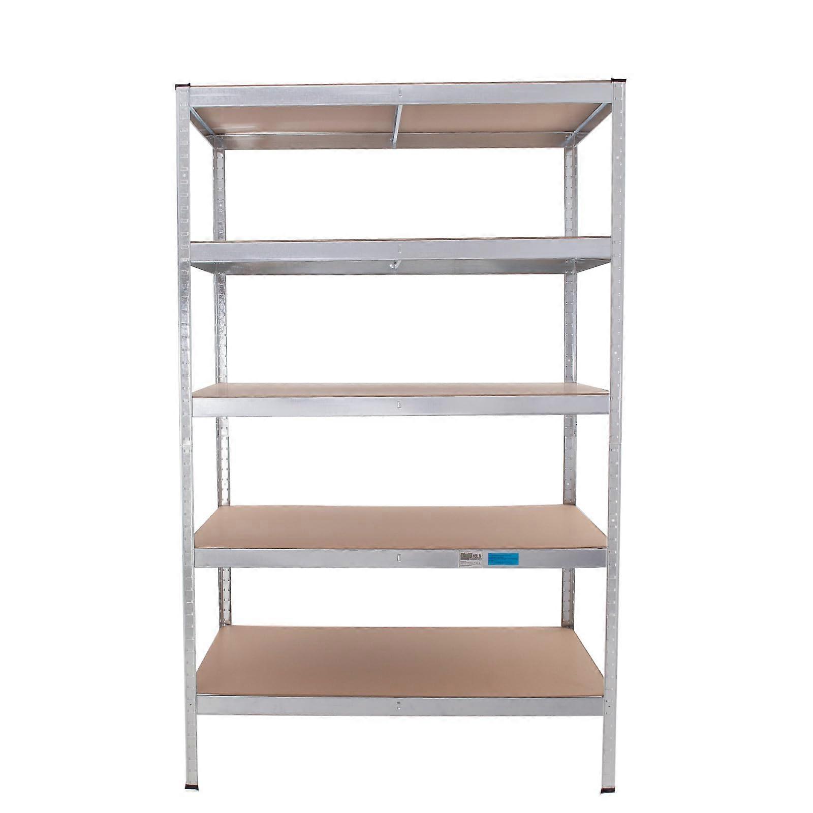 Shelving Unit 180 x 115 x 75 cm Shelving Unit Storage Shelf Cellar Shelf Load 875 kg 5 Shelves