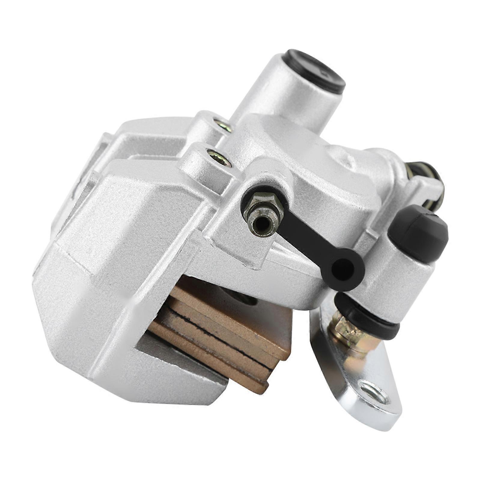 2Pcs Front Brake Caliper Set for KODIAK 400 1999-2006 Black/Silver
