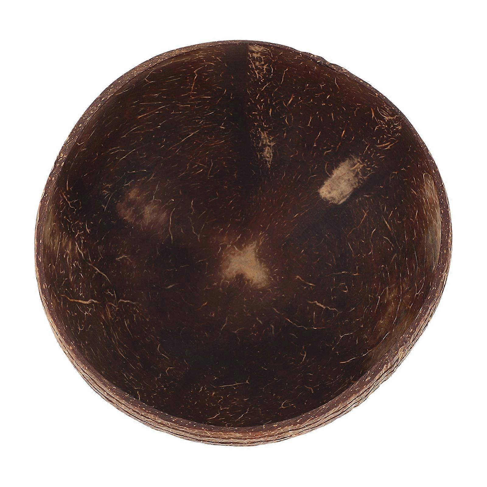 Coconut Bowl Multi Purpose Bowl Table Decoration Synthetic Material 14X14X7CM 1Pcs
