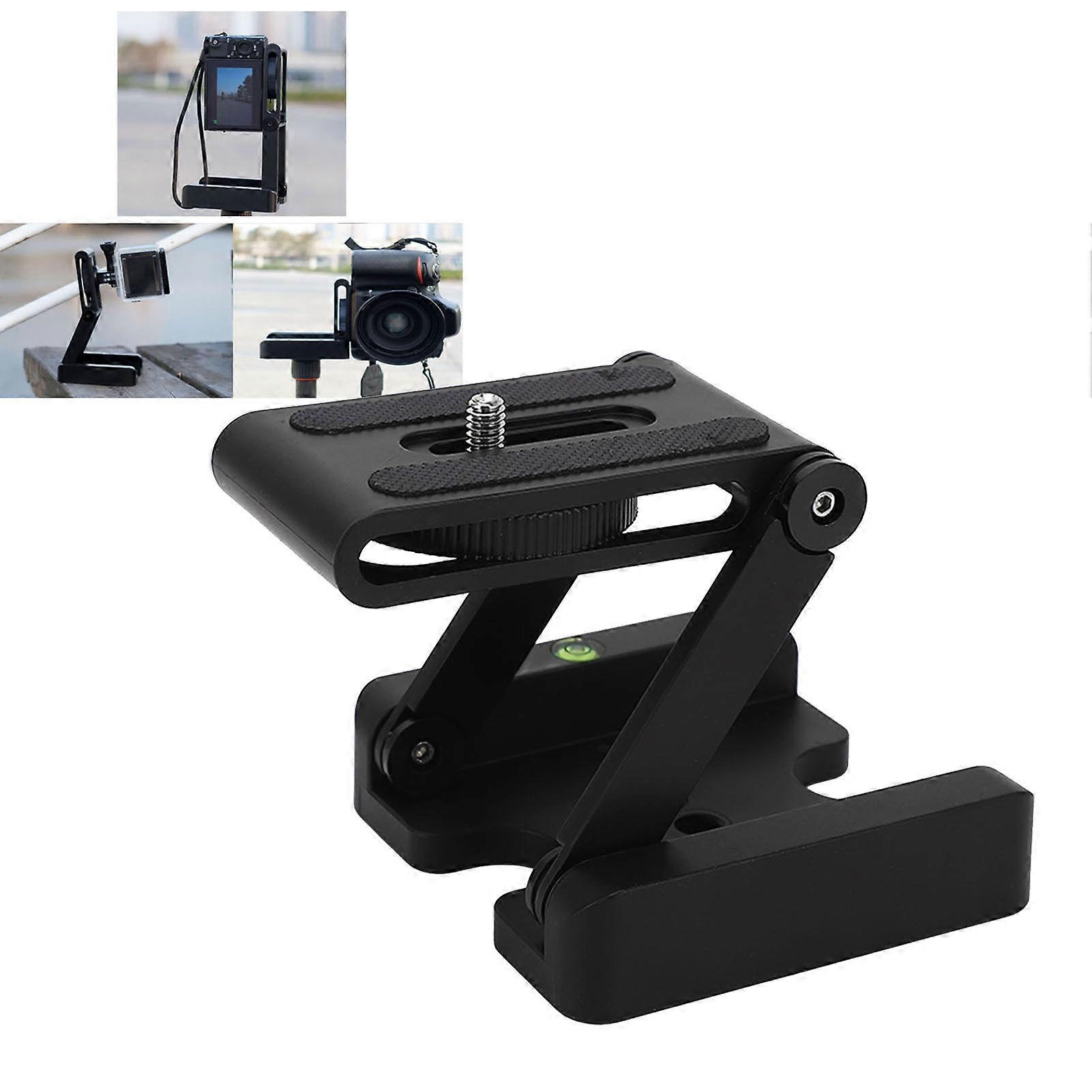 Z Type Quick Release Plate Universal 360 Degree Rotation Tripod Quick Release Z Tilt Head for 1/4 Interface SLR Digital Camera 