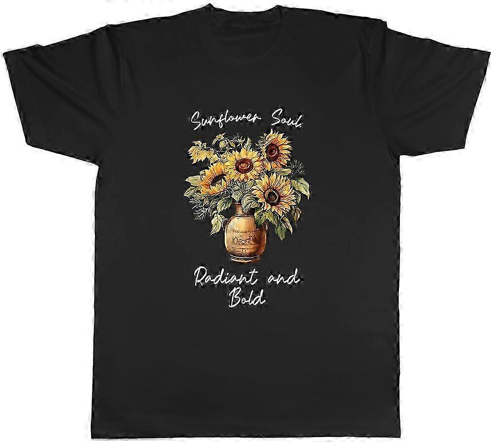 Levendige bloementuin Tee voor mannen Gift Style 0046