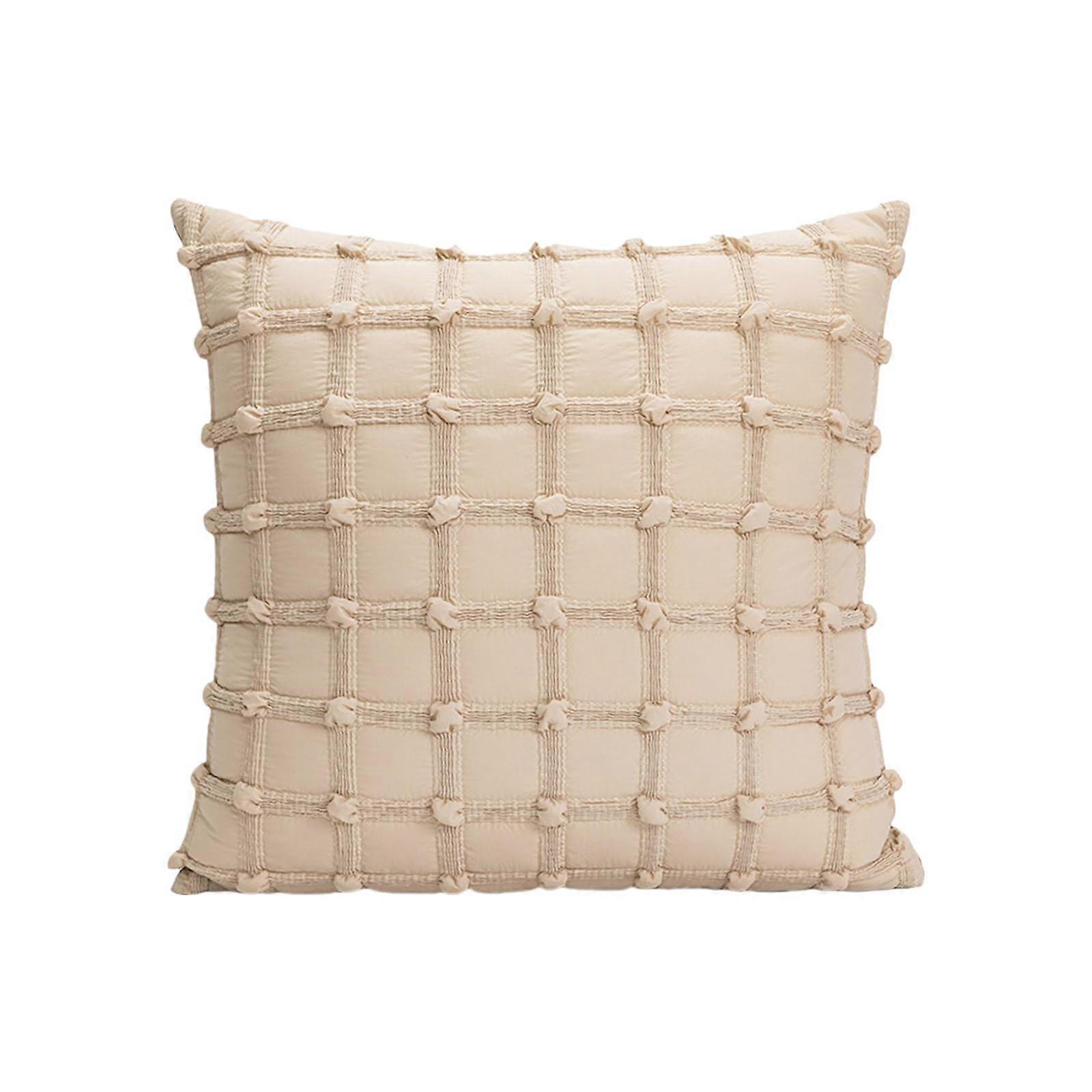 Soft Bubble Cushion Cover for Bedroom Headboard and Sofa, Comfortable, Strong Color, 4 Sizes Available