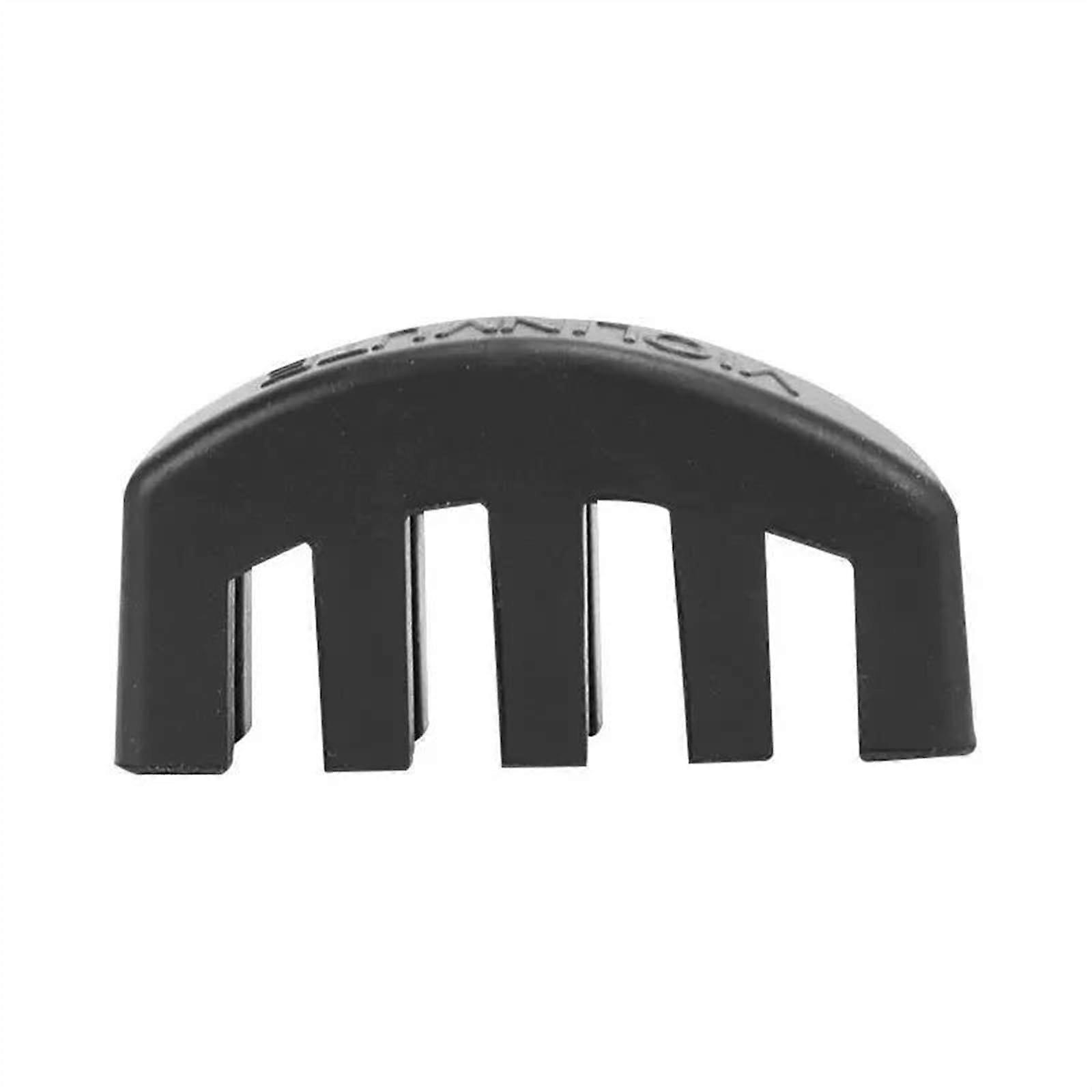Violin Accessories Rubber Practice Mute For 4/4 3/4 1/2 Violins Beginners Black
