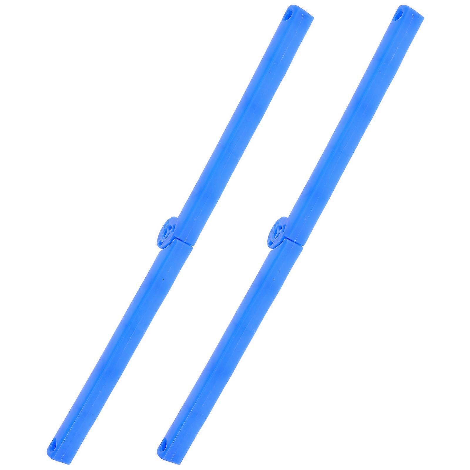 Clothes Drying Rack Wing Ends Foldable Plastic Accessory For Replacement .50X3.70X1.50cm Enhance Functionality 2Pcs