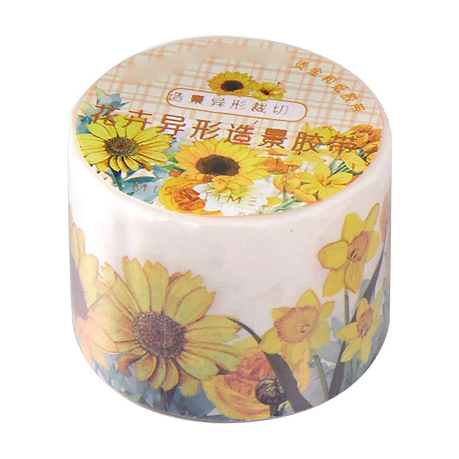 2025 Latest Model  Tape Sticker Romantic Warm Spring Pattern Decorative Strong