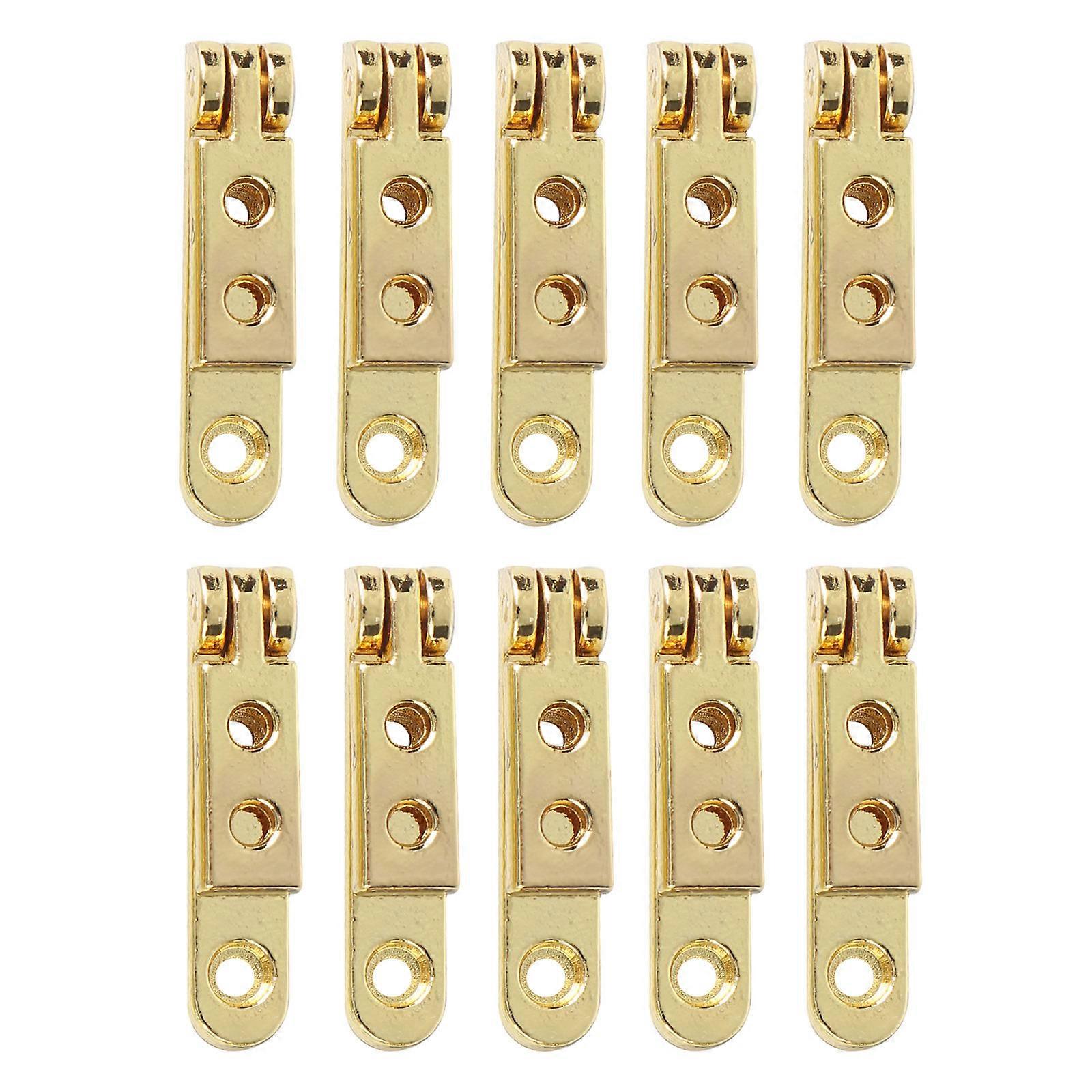 High Grade Material Small Craft Hinges Seven Letter Hinge Screw For Hardware Tools Shop Use 10Pcs