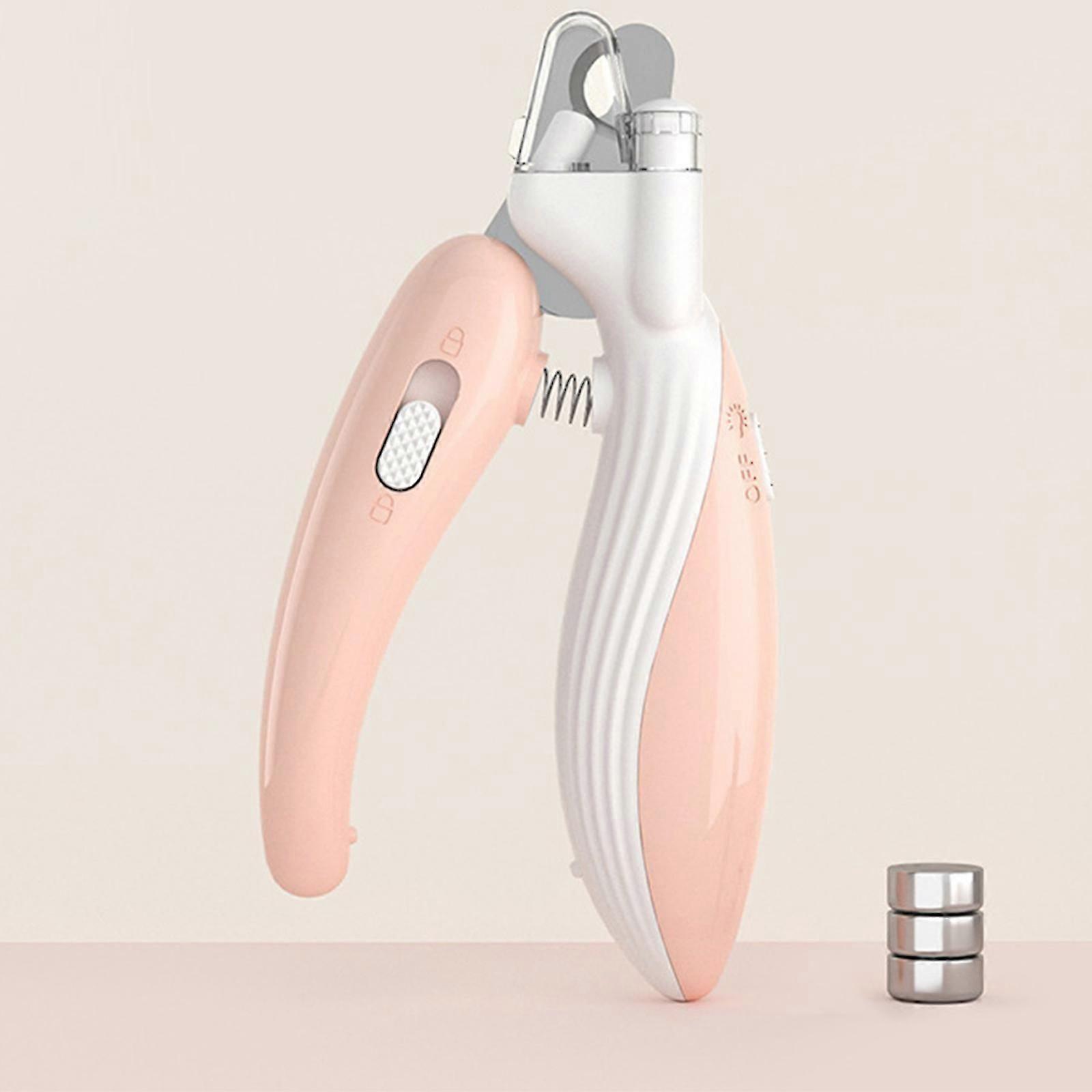 مقص أظافر الأليفة ، ماكينة تشذيب الأظافر للكلاب والقطط ، مع حراس أمان وأضواء LED ، سلالة مضادة للقطع ، مقص أظافر للكبير والمتوسط وصغير Si