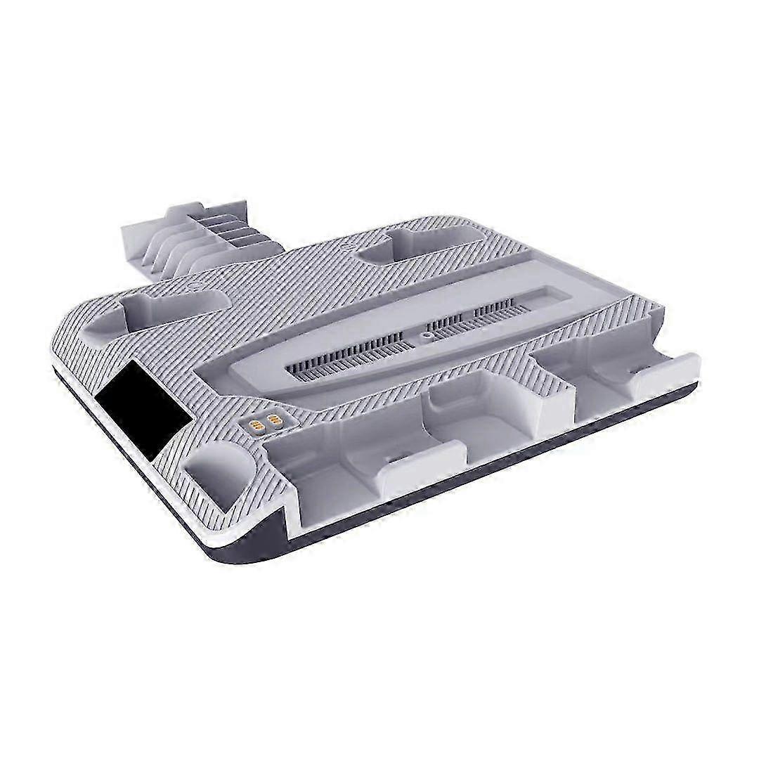 PS5 Stand Cooling Station, PSVR2 Controller Charging Station,VR2 Glasses Headset Holder, for PS5 Con
