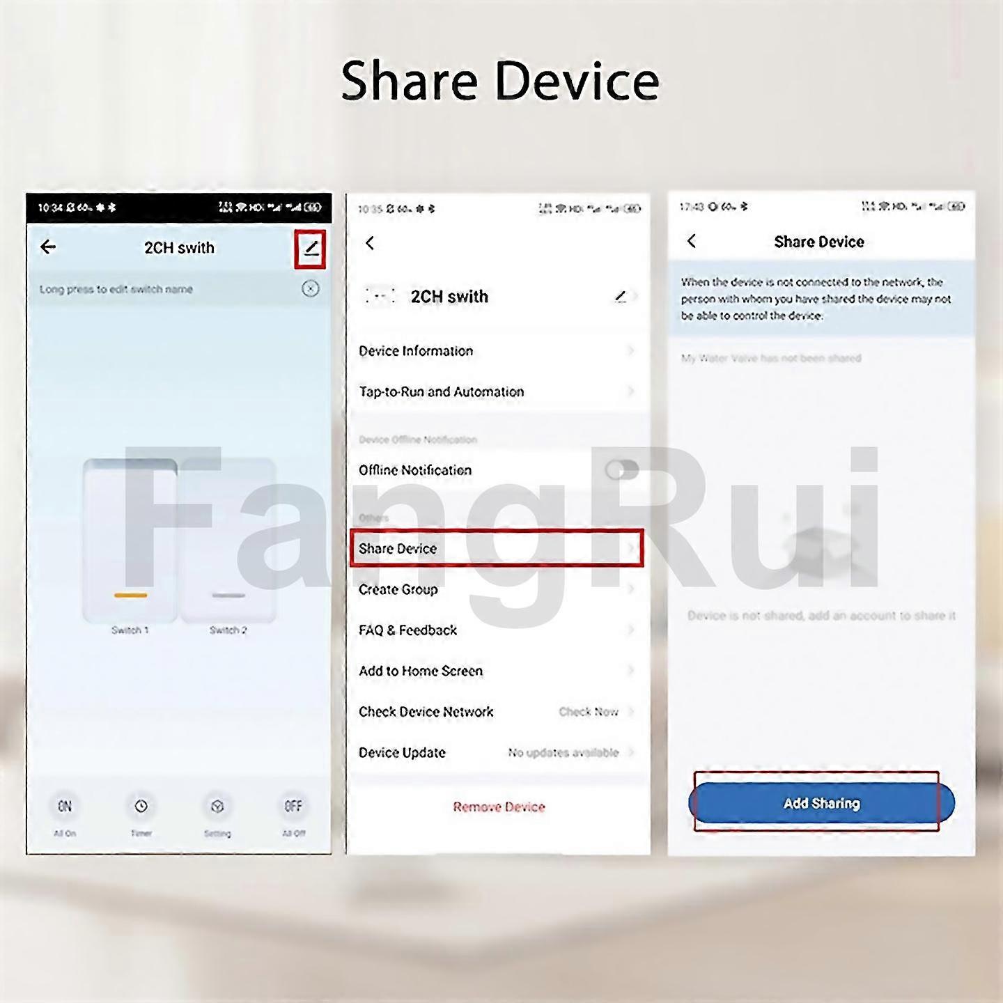 For Wifi Smart 1/2 Way Light Led Dimmer Switch Module Smart Life/tuya App