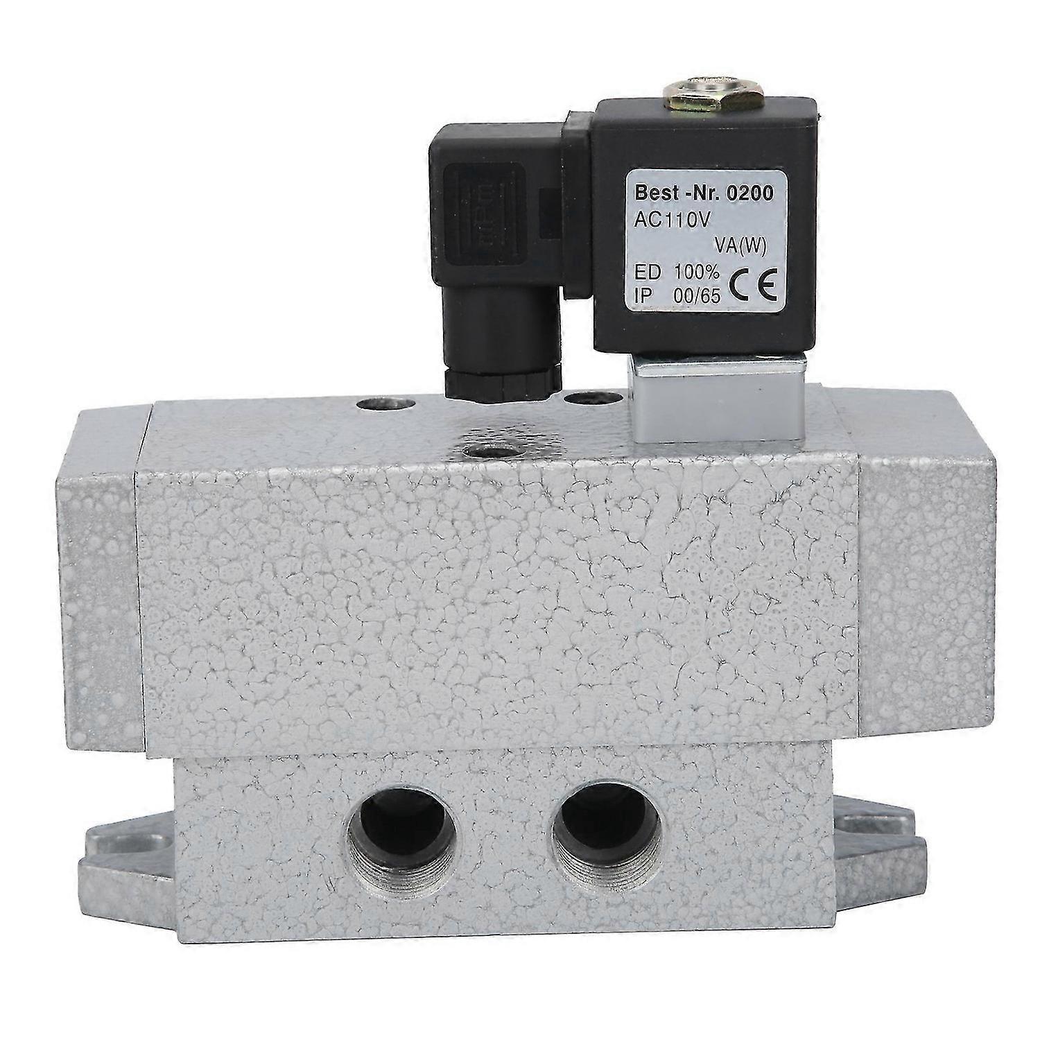 Electric Sole Valve G1/2in 2 Position 4 Way Single Control Directional Valve Q24DH15AC110V