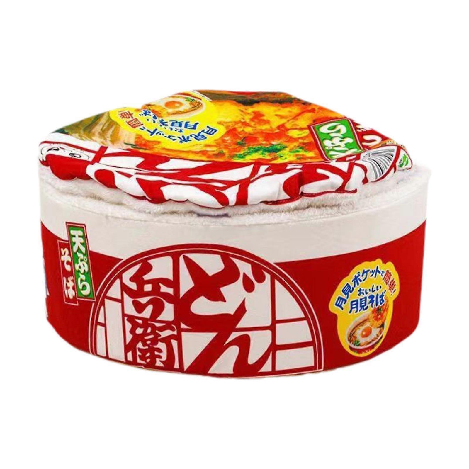 Ramen cat bed, pet cat house, removable, multifunctional, cute, detachable, creative dog bed, cat nest for small, medium, and, Red L