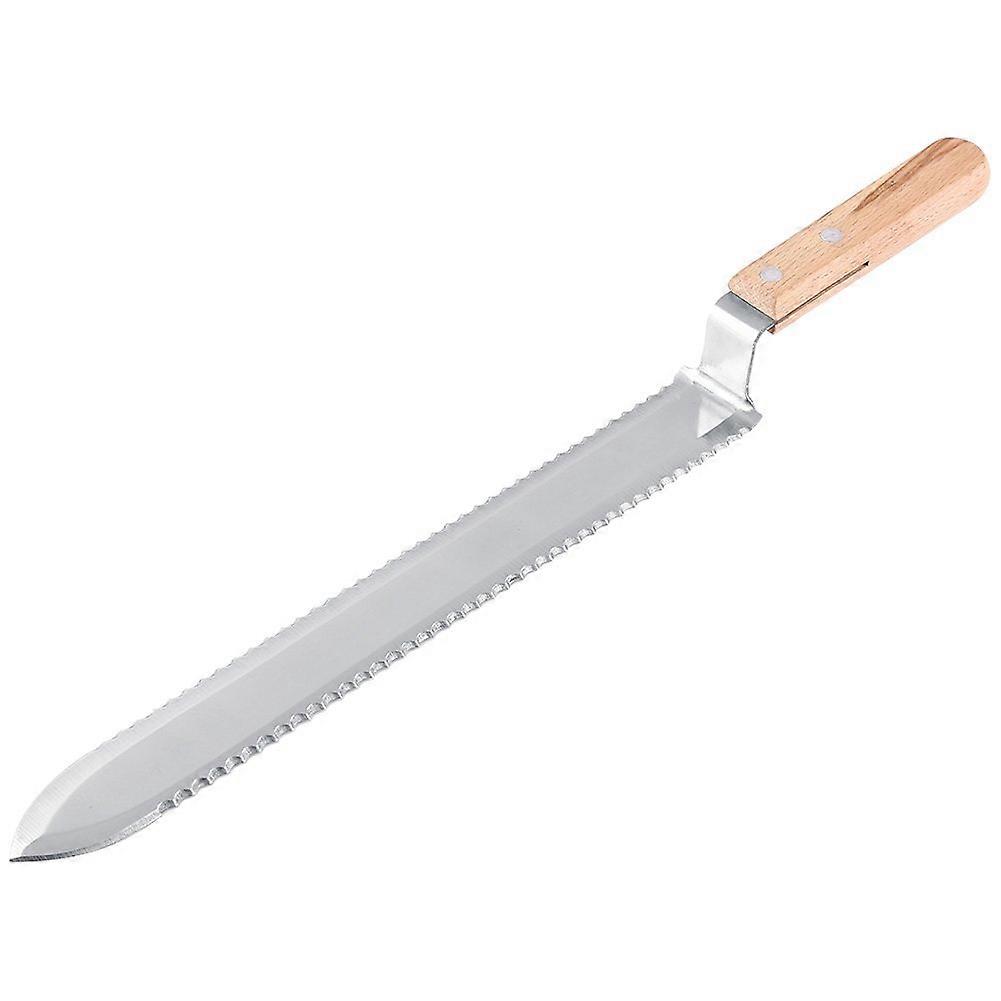 Honey Extractor Knife, Ultra Thin Serrated 280 mm Z-Shape for Efficient Honey Scraping and Beekeeping Supplies