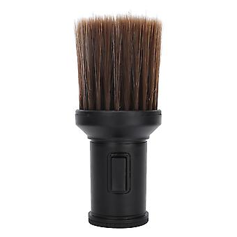 Multifunktionale gebrochene Haare Sweep Bürste Hals Staubwedel Bürste Bart Rasierbürste für Barber ShopBlackYMMR)